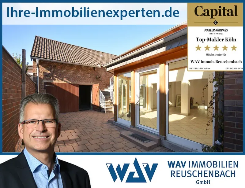 Charmantes Einfamilienhaus mit Scheune und großzügigem Garten in Erftstadt-Liblar