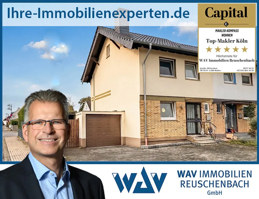 Doppelhaushälfte mit Garage in gefragter Lage von Niederkassel