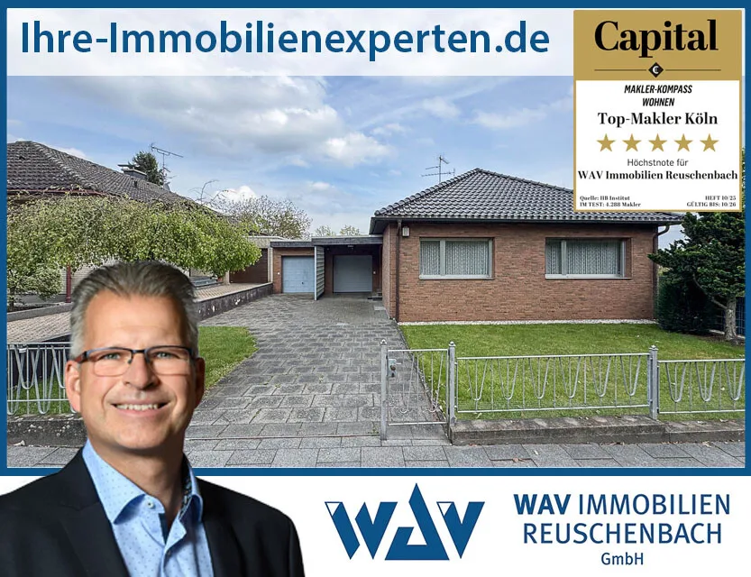 BADORF: Freistehender Bungalow in Waldnähe mit schönem Grundstück