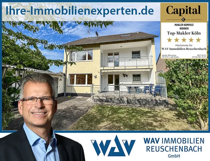 Mehrfamilien- oder Mehrgenerationenhaus mit großem Garten in Berzdorf (bezugsfrei)